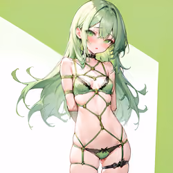 Shibari Waifu (green)
