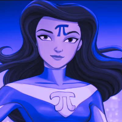 Pi's mystery and power: superheroes