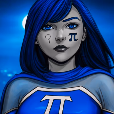 Pi's mystery and power: superheroes