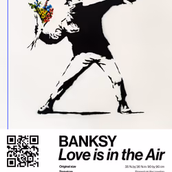 Banksy | Love Is In The Air #1205