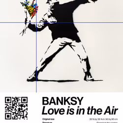 Banksy | Love Is In The Air #4330