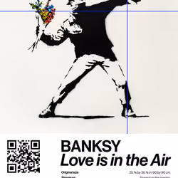 Banksy | Love Is In The Air #3172