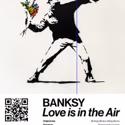 Banksy | Love Is In The Air #2062