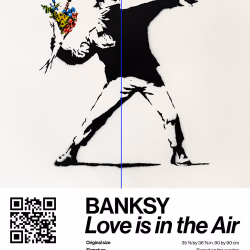 Banksy | Love Is In The Air #249