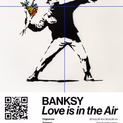 Banksy | Love Is In The Air #3053