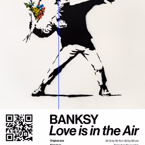 Banksy | Love Is In The Air #541
