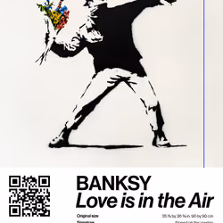 Banksy | Love Is In The Air #592