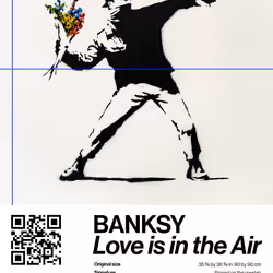 Banksy | Love Is In The Air #5005