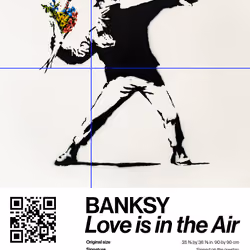 Banksy | Love Is In The Air #5237