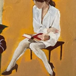 girl reading
