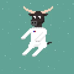 BULL ASTRONAUT