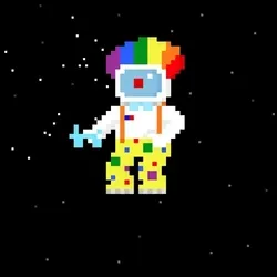 CLOWN ASTRONAUT