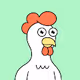 Doodled Chickens