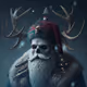Christmas skulls