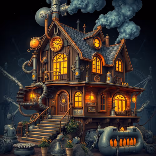 Steampunk Manors