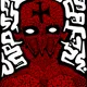 Brain connections -Bleeding Red,White on Black... @salvor