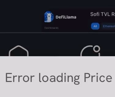 ERROR LOADING PRICE