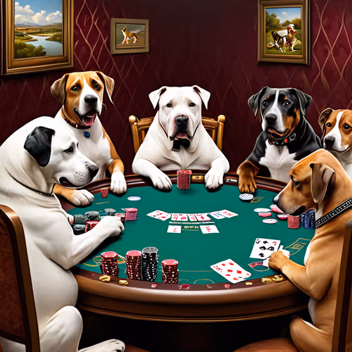 poker doggo