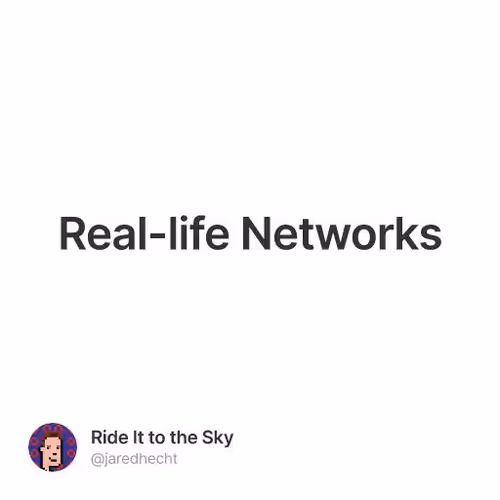 Real-life Networks