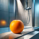 Shower orange