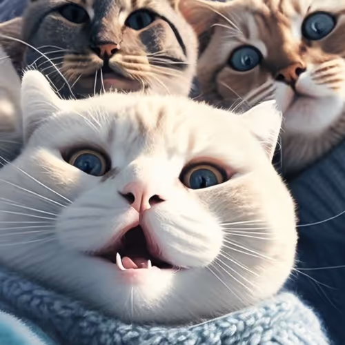 Cat Selfie