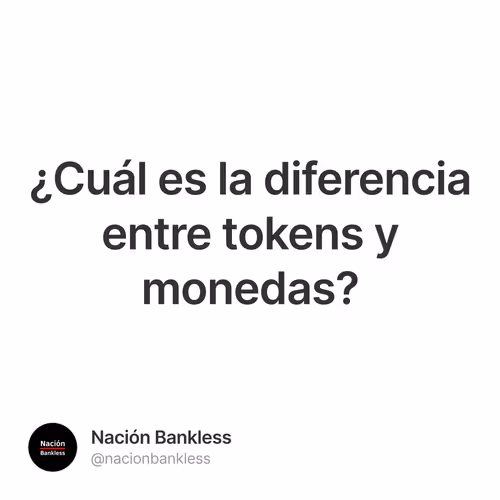 ¿Cuál es la diferencia entre tokens y monedas?