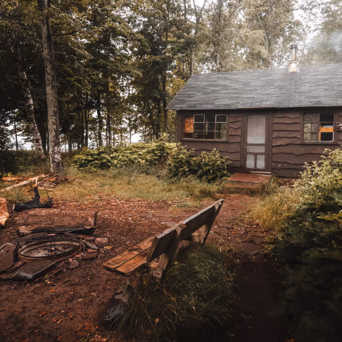 Touching Grass at Big Carp River