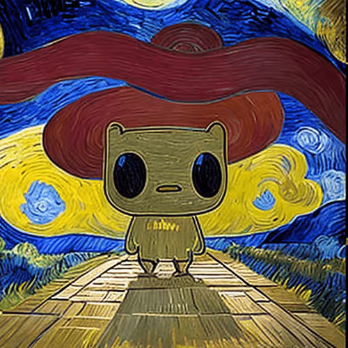Blep Van Gogh