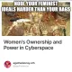 Women's Ownership and Power in Cyberspace