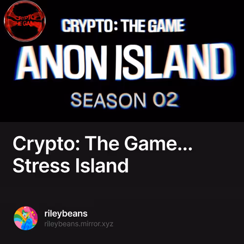 Crypto: The Game... Stress Island