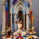yoga oil painting