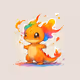 Rainbow Flame Charmander
