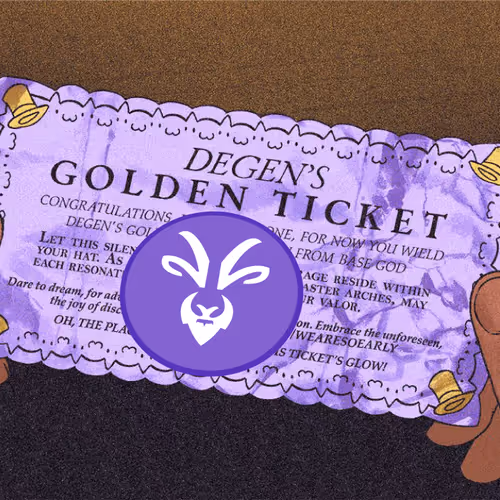 DEGEN GOLDEN TICKET