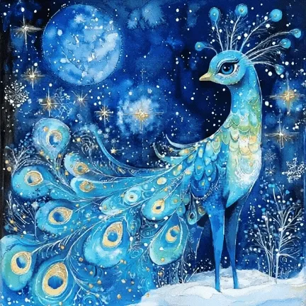 The Peacock Sea Horse