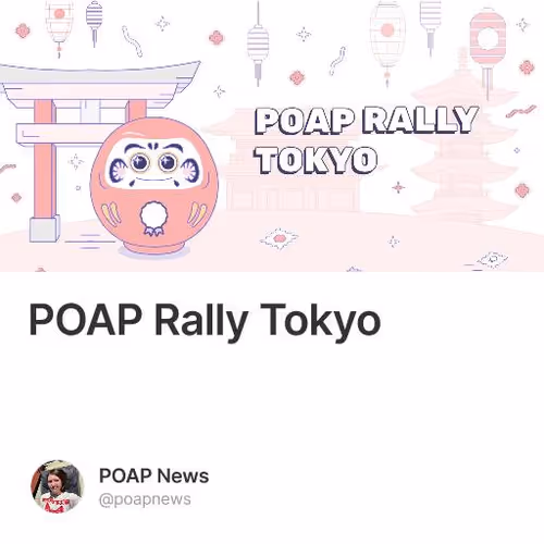 POAP Rally Tokyo