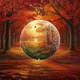 Based onchain Autumn globe