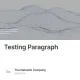 Testing Paragraph