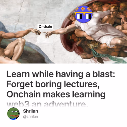 Onchain: Crack the Web3 Code with your Crew