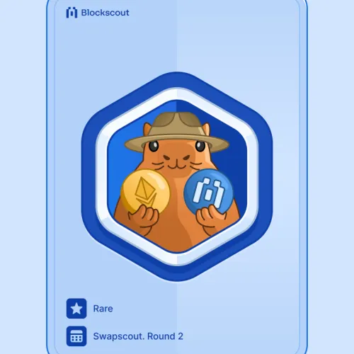 Swapscout round 2 badge
