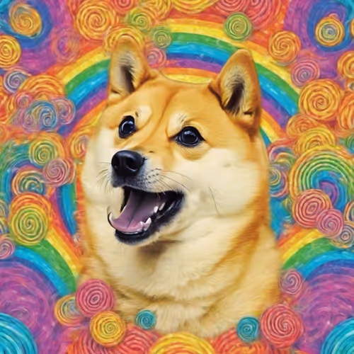 Psychedelic Doge