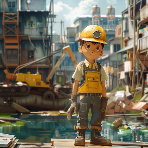 Studio Ghibli Workers Series