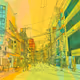 Yellow, yellow-green, and orange emo