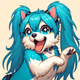 miku dog
