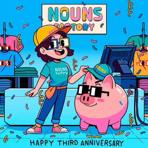 Nouns Factory Third Anniversary