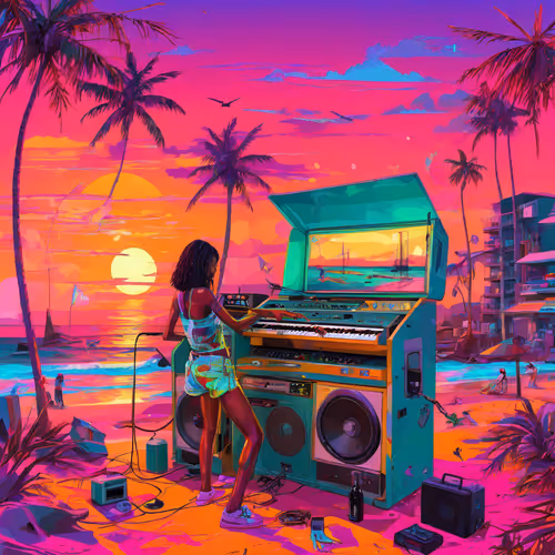 Mad dog jones on the beach