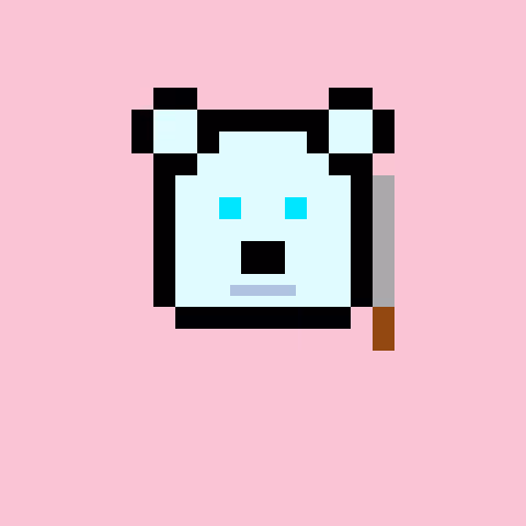 Pixel Bear #10008