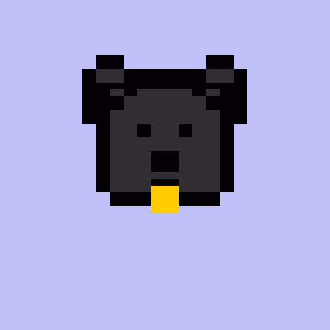 Pixel Bear #37130