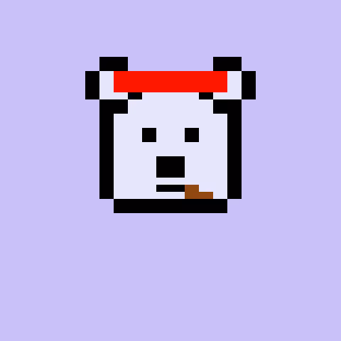Pixel Bear #68711