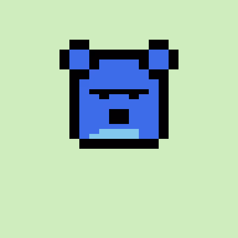 Pixel Bear #45937