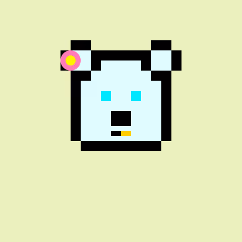 Pixel Bear #31723